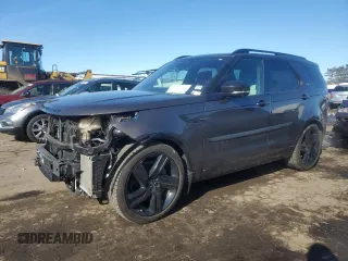2021 Land Rover Discovery with VIN SALRM4RU1M2454205, listed as a Copart auction lot 45852435 with 55,954 mi miles and Salvage Title. Bid and sale history available at DreamBid. Image 1.