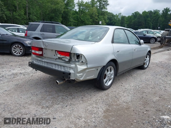 2001 Lexus ES 300 z VIN JT8BF28G910291019, wystawiony jako IAAI lot #42488530 z przebiegiem 170 168 mil mil oraz . Historia ofert i sprzedaży dostępna na DreamBid. Obrazek 4.