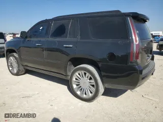 2017 Cadillac Escalade Platinum with VIN 1GYS3DKJ7HR400149, listed as a Copart auction lot 45758485 with 0 mi miles and Salvage Title. Bid and sale history available at carsss.com. Image 2.