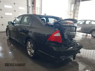 2010 Ford Fusion SPORT with VIN 3FAHP0DC1AR321975, listed as a IAAI auction lot 41395134 with 53,550 mi miles. Bid and sale history available at carsss.com. Image 3.