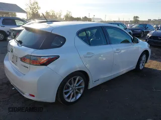2012 Lexus CT CT 200h with VIN JTHKD5BH4C2049710, listed as a IAAI auction lot 41605855 with 170,144 mi miles and . Bid and sale history available at carsss.com. Image 4.
