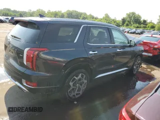 2021 Hyundai Palisade Calligraphy z VIN KM8R7DHE8MU174578, wystawiony jako Copart lot #59219254 z przebiegiem 54 823 mil mil oraz Szkoda całkowita • Salvage title. Historia ofert i sprzedaży dostępna na DreamBid. Obrazek 3.