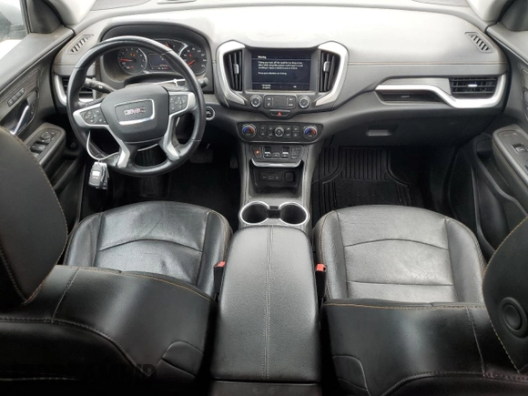 2021 GMC Terrain SLT with VIN 3GKALVEV7ML309670, listed as a Copart auction lot 53004105 with 84,192 mi miles and Salvage title. Bid and sale history available at DreamBid. Image 8.