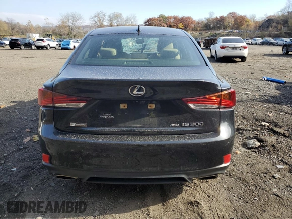 2020 Lexus IS with VIN JTHG81F29L5042405, listed as a Copart auction lot 78290474 with 34,179 mi miles and Salvage Title. Bid and sale history available at carsss.com. Image 6.