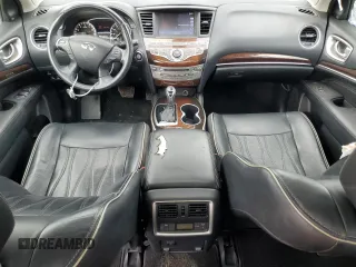 2017 Infiniti QX60 with VIN 5N1DL0MN5HC528217, listed as a Copart auction lot 51787505 with 118,053 mi miles and Salvage Title. Bid and sale history available at DreamBid. Image 8.
