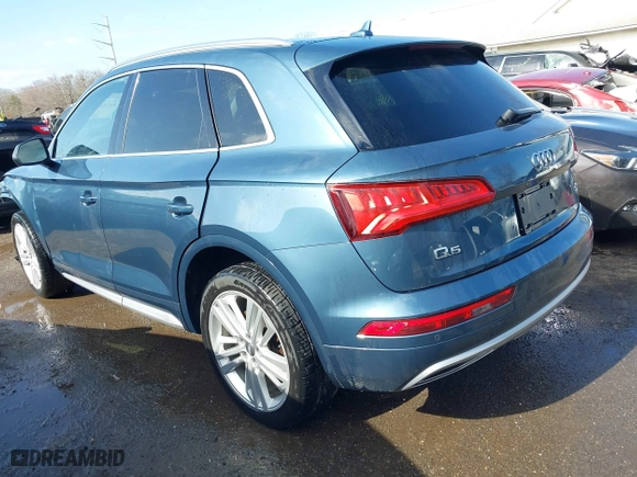 2018 Audi Q5 Prestige with VIN WA1CNBFY8J2216752, listed as a IAAI auction lot 41753137 with 77,307 mi miles. Bid and sale history available at carsss.com. Image 3.