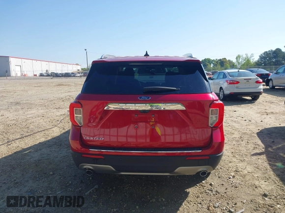 2021 Ford Explorer Limited with VIN 1FMSK7FH8MGB67160, listed as a IAAI auction lot 42030076 with 44,760 mi miles. Bid and sale history available at carsss.com. Image 17.