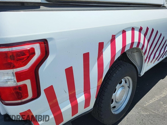 2018 Ford F-150 XL with VIN 1FTNF1E52JKE87531, listed as a IAAI auction lot 42740984 with 121,670 mi miles and . Bid and sale history available at DreamBid. Image 6.