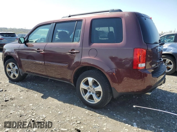 2012 Honda Pilot EX-L with VIN 5FNYF4H51CB080729, listed as a Copart auction lot 51918975 with 71,927 mi miles and Salvage Title. Bid and sale history available at carsss.com. Image 2.