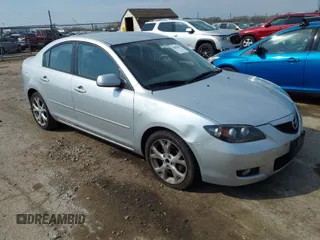 2008 Mazda 3 i Touring with VIN JM1BK32F281157296, listed as a IAAI auction lot 42002472 with 83,337 mi miles and . Bid and sale history available at carsss.com. Image 1.