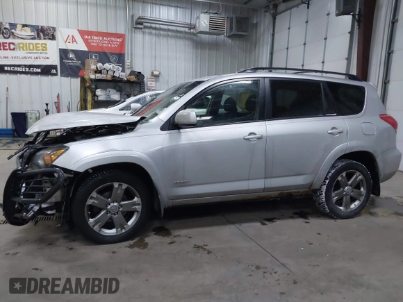 2008 Toyota RAV4 Sport with VIN JTMBK32V285047879, listed as a IAAI auction lot 41493882 with 229,642 mi miles. Bid and sale history available at carsss.com. Image 14.