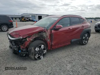 2024 Hyundai Kona SEL with VIN KM8HC3AB6RU052245, listed as a Copart auction lot 53806345 with 8,945 mi miles and Salvage title. Bid and sale history available at DreamBid. Image 1.