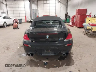 2007 BMW 6 Series M6 with VIN WBSEK93547CS32288, listed as a IAAI auction lot 40897476 with 78,381 mi miles. Bid and sale history available at carsss.com. Image 16.