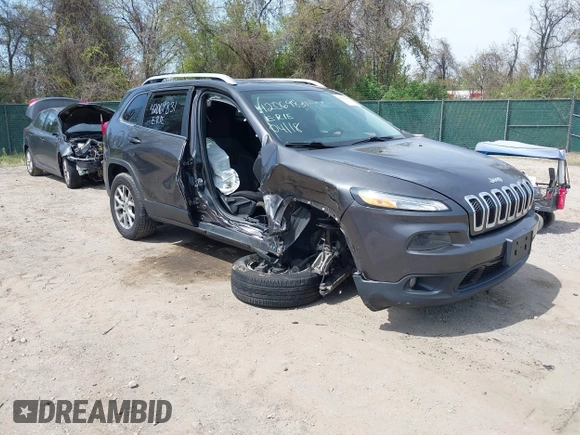 2017 Jeep Cherokee Latitude with VIN 1C4PJMCB0HW583128, listed as a IAAI auction lot 42069831 with 63,497 mi miles and . Bid and sale history available at DreamBid. Image 1.