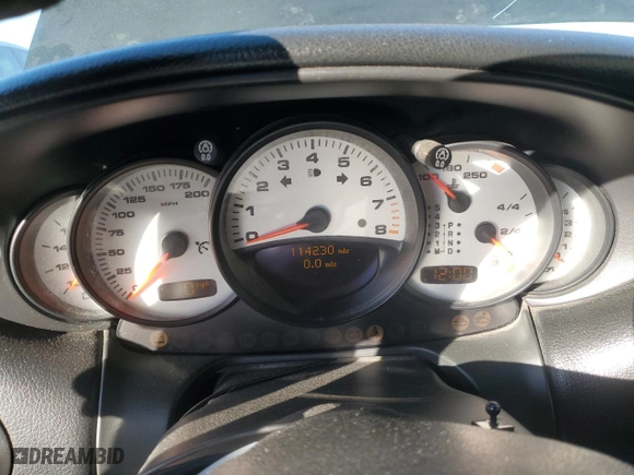 2003 Porsche 911 Carrera with VIN WP0CA29913S652318, listed as a Copart auction lot 72995324 with 114,230 mi miles and Salvage Title. Bid and sale history available at carsss.com. Image 9.