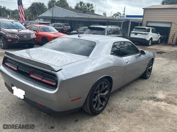 2015 Dodge Challenger R/T Plus with VIN 2C3CDZBT8FH861206, listed as a Copart auction lot 45789645 with NaN miles and Salvage Title. Bid and sale history available at carsss.com. Image 4.