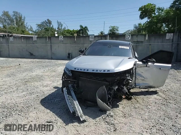 2020 Land Rover Range Rover Velar R-Dynamic S with VIN SALYK2EX7LA247876, listed as a Copart auction lot 49151145 with 52,635 mi miles and Non Repairable. Bid and sale history available at carsss.com. Image 12.
