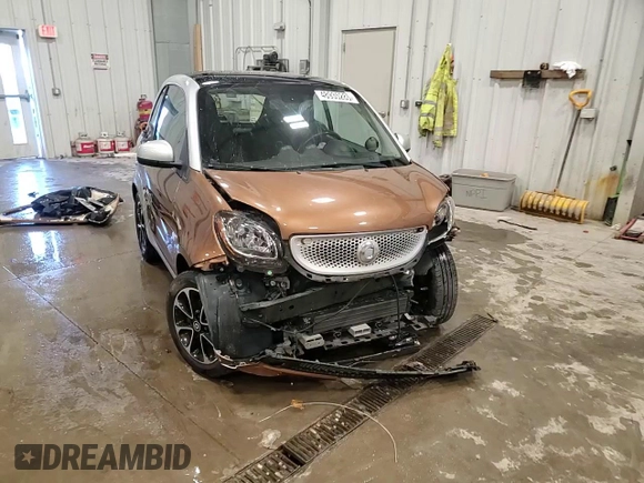 2016 Smart fortwo Passion with VIN WMEFJ5DA1GK076351, listed as a Copart auction lot 48935285 with 45,277 mi miles and Non Repairable. Bid and sale history available at DreamBid. Image 13.