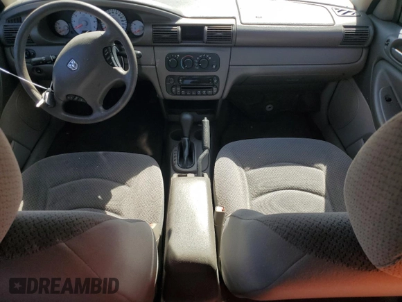 2005 Dodge Stratus SXT z VIN 1B3EL46T65N599178, wystawiony jako Copart lot #72625724 z przebiegiem 139 871 mil mil oraz Szkoda całkowita • Salvage title. Historia ofert i sprzedaży dostępna na DreamBid. Obrazek 8.