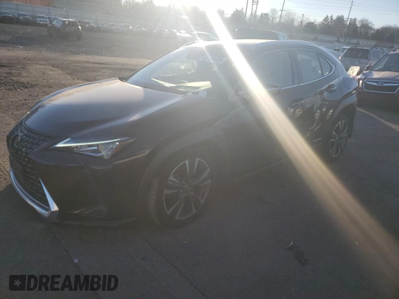 2019 Lexus UX with VIN JTHU9JBH8K2019644, listed as a Copart auction lot 42189425 with 41,704 mi miles and Salvage Title. Bid and sale history available at carsss.com. Image 1.