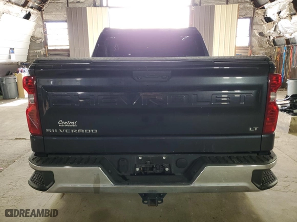2022 Chevrolet Silverado 1500 LT with VIN 1GCPDKEK5NZ640264, listed as a Copart auction lot 73752134 with 23,878 mi miles and Salvage Title. Bid and sale history available at carsss.com. Image 6.