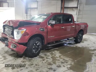 2017 Nissan Titan SV with VIN 1N6AA1E54HN533007, listed as a Copart auction lot 44391075 with 94,541 mi miles and Salvage Title. Bid and sale history available at DreamBid. Image 1.