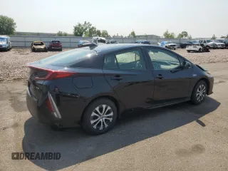 2021 Toyota Prius LE with VIN JTDKAMFP8M3170547, listed as a Copart auction lot 60262615 with 56,156 mi miles and Salvage title. Bid and sale history available at DreamBid. Image 3.