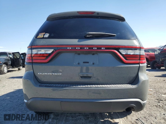 2020 Dodge Durango SXT with VIN 1C4RDHAG7LC376767, listed as a Copart auction lot 64243685 with 47,836 mi miles and Salvage title. Bid and sale history available at DreamBid. Image 6.