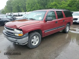 2001 Chevrolet Suburban LS z VIN 1GNFK16T21J183013, wystawiony jako Copart lot #57349135 z przebiegiem 91 139 mil mil oraz Szkoda całkowita • Salvage title. Historia ofert i sprzedaży dostępna na DreamBid. Obrazek 1.