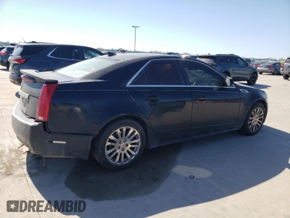 2013 Cadillac CTS Premium with VIN 1G6DP5E34D0100575, listed as a Copart auction lot 49862995 with 101,302 mi miles and Salvage Title. Bid and sale history available at DreamBid. Image 3.