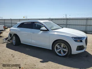 2019 Audi Q8 Premium with VIN WA1AVAF10KD017267, listed as a Copart auction lot 49757983 with 0 mi miles. Bid and sale history available at carsss.com. Image 4.