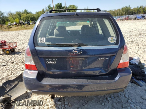 2006 Subaru Forester 2.5 X with VIN JF1SG63686H741486, listed as a Copart auction lot 70025004 with 0 mi miles and Salvage Title. Bid and sale history available at carsss.com. Image 6.