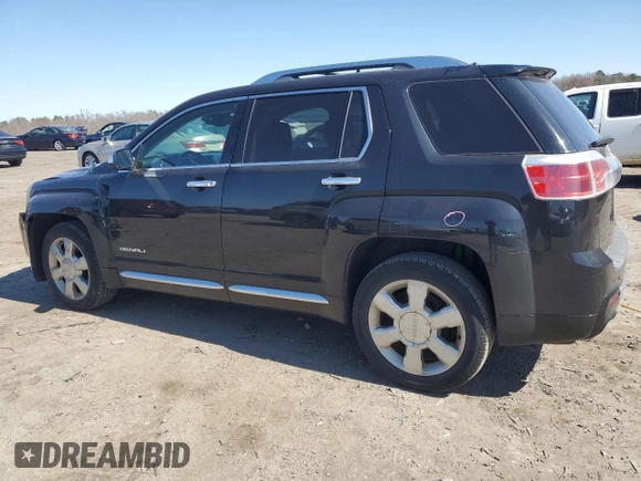 2013 GMC Terrain Denali with VIN 2GKFLYE32D6419374, listed as a Copart auction lot 47652795 with 189,750 mi miles and Clean Title. Bid and sale history available at DreamBid. Image 2.