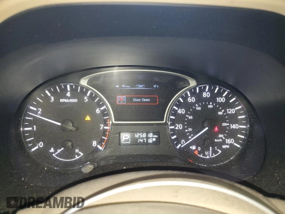 2013 Nissan Pathfinder SL with VIN 5N1AR2MM0DC616137, listed as a Copart auction lot 53028585 with 125,818 mi miles and Salvage Title. Bid and sale history available at carsss.com. Image 9.