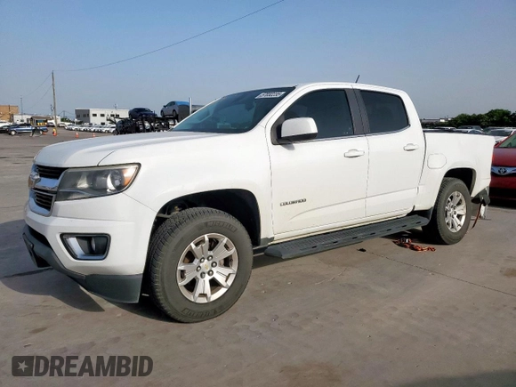 2020 Chevrolet Colorado 2WD LT z VIN 1GCGSCEN0L1242686, wystawiony jako Copart lot #57032235 z przebiegiem 91 521 mil mil oraz Szkoda całkowita • Salvage title. Historia ofert i sprzedaży dostępna na DreamBid. Obrazek 1.