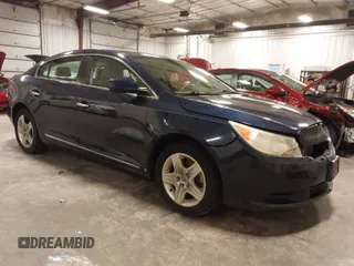 2010 Buick LaCrosse CX with VIN 1G4GB5EG7AF124093, listed as a IAAI auction lot 41889556 with 111,682 mi miles. Bid and sale history available at carsss.com. Image 1.