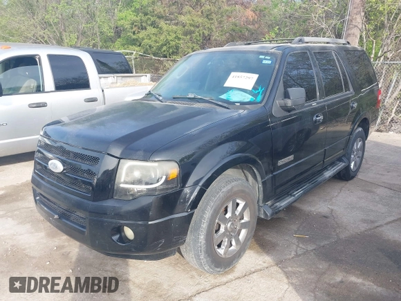 2007 Ford Expedition Limited with VIN 1FMFU19597LA43789, listed as a IAAI auction lot 41857297 with 221,500 mi miles. Bid and sale history available at carsss.com. Image 2.