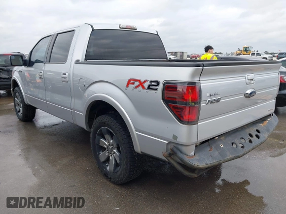 2012 Ford F-150 XL with VIN 1FTFW1CF7CKE18255, listed as a IAAI auction lot 41506688 with 243,624 mi miles. Bid and sale history available at carsss.com. Image 3.
