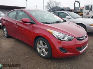 2011 Hyundai Elantra Ltd with VIN KMHDH4AE6BU141853, listed as a IAAI auction lot 41743359 with 128,676 mi miles. Bid and sale history available at carsss.com. Image 1.