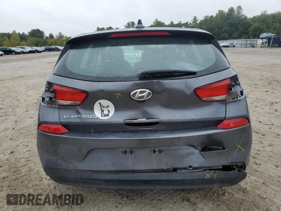 2019 Hyundai Elantra GT with VIN KMHH35LE7KU109271, listed as a Copart auction lot 73319824 with 71,912 mi miles and Salvage Title. Bid and sale history available at carsss.com. Image 6.