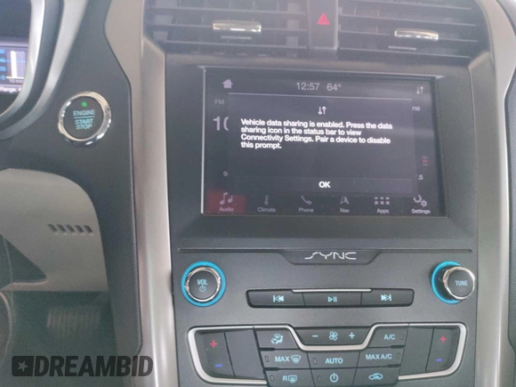 2019 Ford Fusion Hybrid SE with VIN 3FA6P0LU2KR269176, listed as a IAAI auction lot 42175659 with 95,162 mi miles. Bid and sale history available at carsss.com. Image 1.