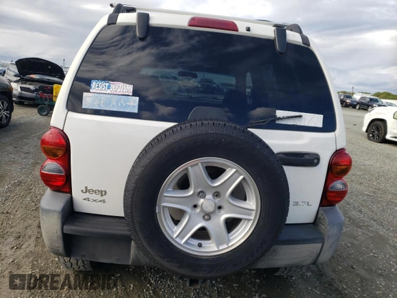 2002 Jeep Liberty Sport with VIN 1J4GL48K92W351230, listed as a Copart auction lot 51274195 with 211,716 mi miles and Salvage Title. Bid and sale history available at carsss.com. Image 6.