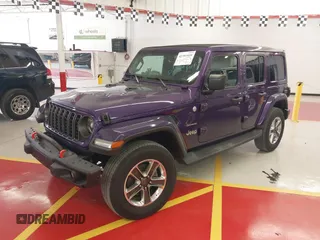 2023 Jeep Wrangler High Altitude z VIN 1C4HJXEN9PW560958, wystawiony jako IAAI lot #42393559 z przebiegiem 35 981 mil mil oraz . Historia ofert i sprzedaży dostępna na DreamBid. Obrazek 21.