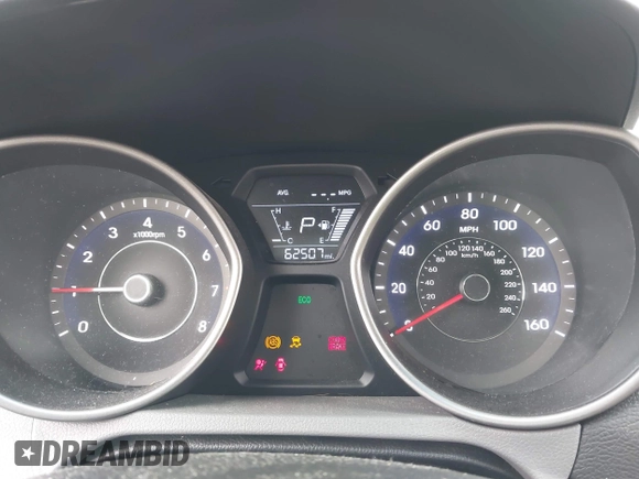 2016 Hyundai Elantra SE with VIN 5NPDH4AE1GH732999, listed as a IAAI auction lot 42493406 with 62,507 mi miles and . Bid and sale history available at DreamBid. Image 7.