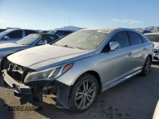 2015 Hyundai Sonata Sport with VIN 5NPE34AB0FH185411, listed as a Copart auction lot 71848434 with 132,331 mi miles and Salvage Title. Bid and sale history available at carsss.com. Image 1.