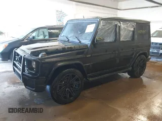 2013 Mercedes-Benz G-Class AMG G 63 with VIN WDCYC7DF8DX206305, listed as a IAAI auction lot 41598945 with 97,464 mi miles. Bid and sale history available at carsss.com. Image 2.