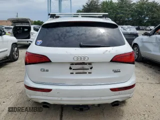 2017 Audi Q5 Premium Plus with VIN WA1L2AFP5HA019130, listed as a Copart auction lot 64282965 with 163,220 mi miles and Salvage title. Bid and sale history available at DreamBid. Image 6.