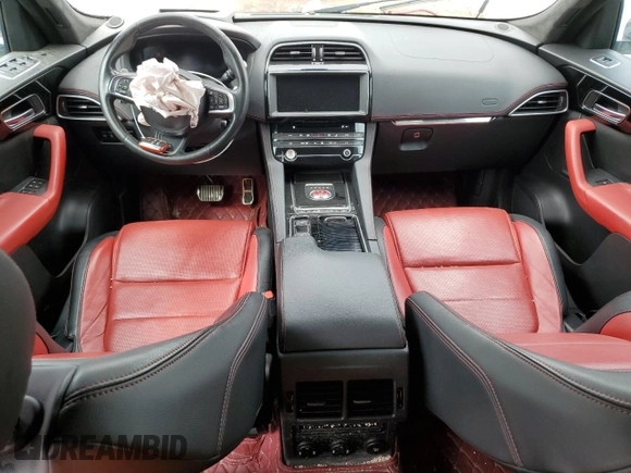 2019 Jaguar F-Pace with VIN SADCL2FN5KA609959, listed as a Copart auction lot 50394945 with 135,052 mi miles and Salvage title. Bid and sale history available at DreamBid. Image 8.