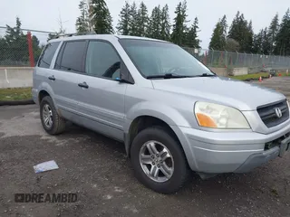 2003 Honda Pilot EX with VIN 2HKYF18613H510512, listed as a IAAI auction lot 41766690 with 234,023 mi miles and . Bid and sale history available at carsss.com. Image 1.