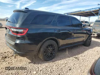 2016 Dodge Durango R/T with VIN 1C4SDHCT5GC502576, listed as a Copart auction lot 42553045 with 107,329 mi miles and Salvage title. Bid and sale history available at DreamBid. Image 3.